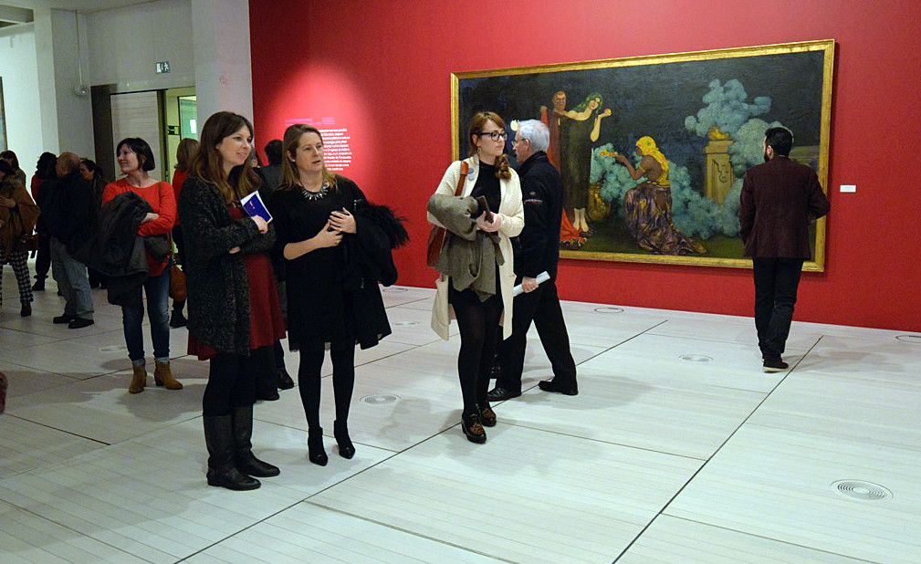 Inauguración da exposición 'Castelao Artista: Os fundamentos do seu estilo (1905-1920)'