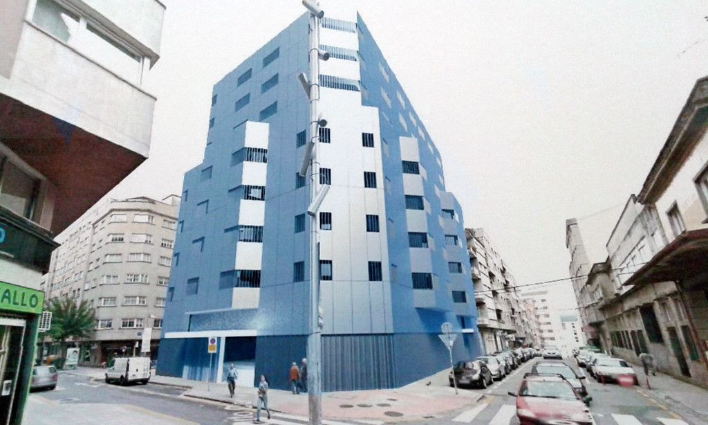 Anteproxecto do edificio de Benito Corbal