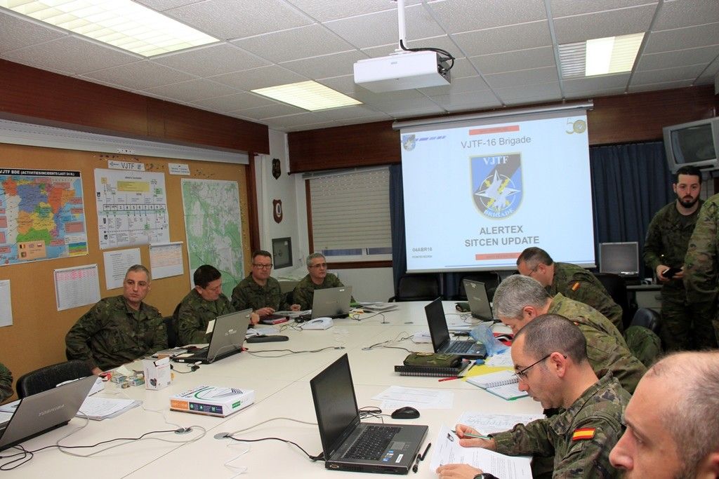 Ejercicio Alertex de la Brilat como 'punta de lanza' de la OTAN