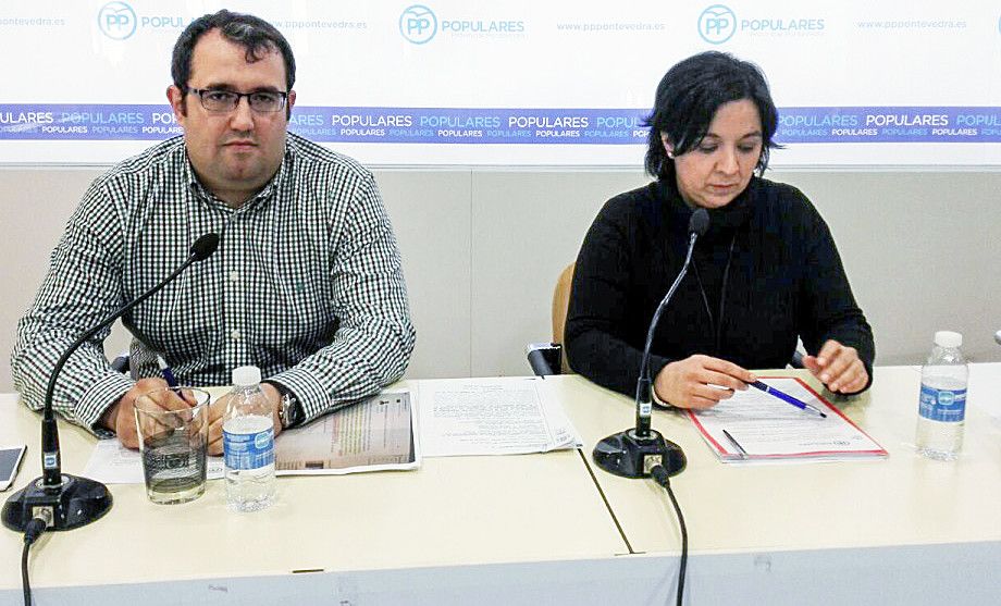 Rueda de prensa del PP de Ponte Caldelas