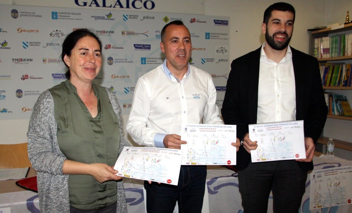 Presentación do XI Trofeo Promesas do Lérez de natación