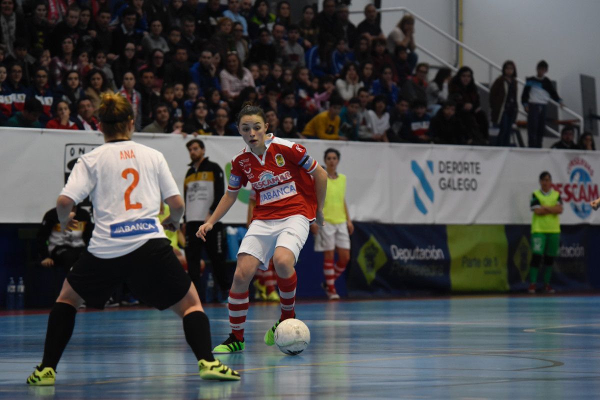Partido entre Poio Pescamar e Ourense Envialia na Seca