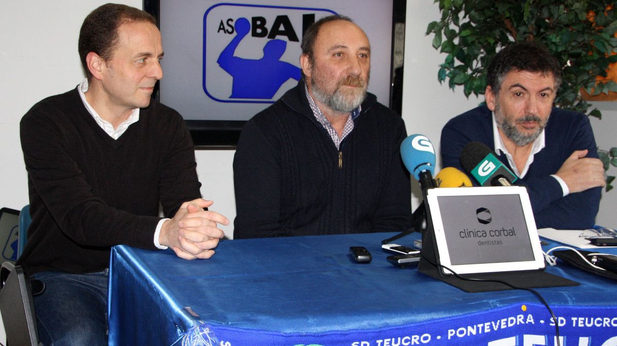 Quique Domínguez, Carlos García-Alén e José Ameijeiras