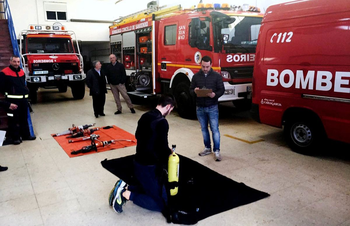 Probas para persoal de Emerxencias de Sanxenxo