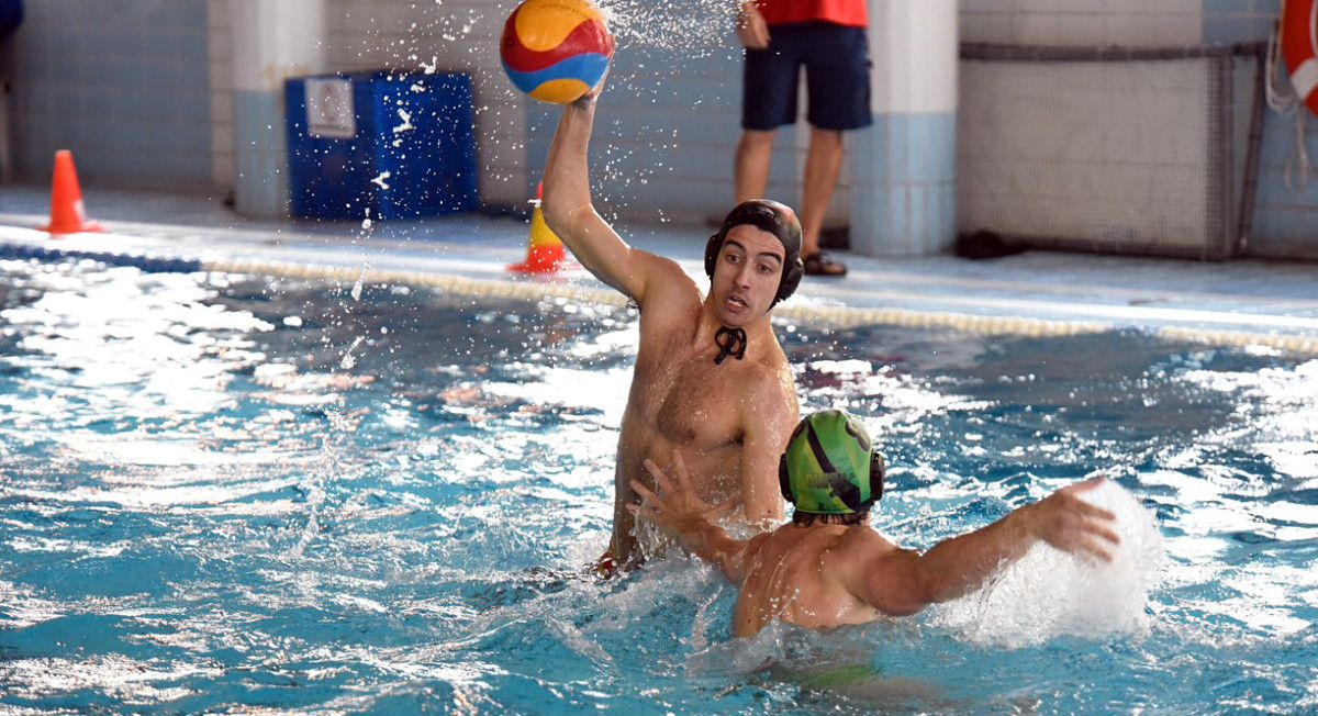 Semifinal polo título galego entre Waterpolo Galaico e CN Coruña