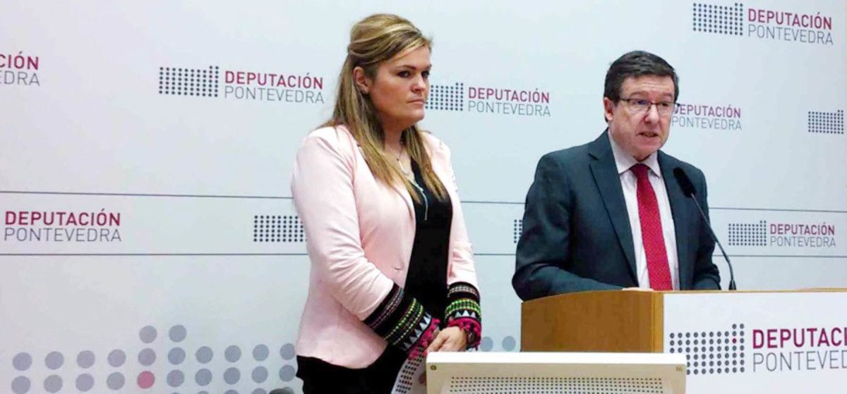 Los diputados Digna Rivas y Carlos Font