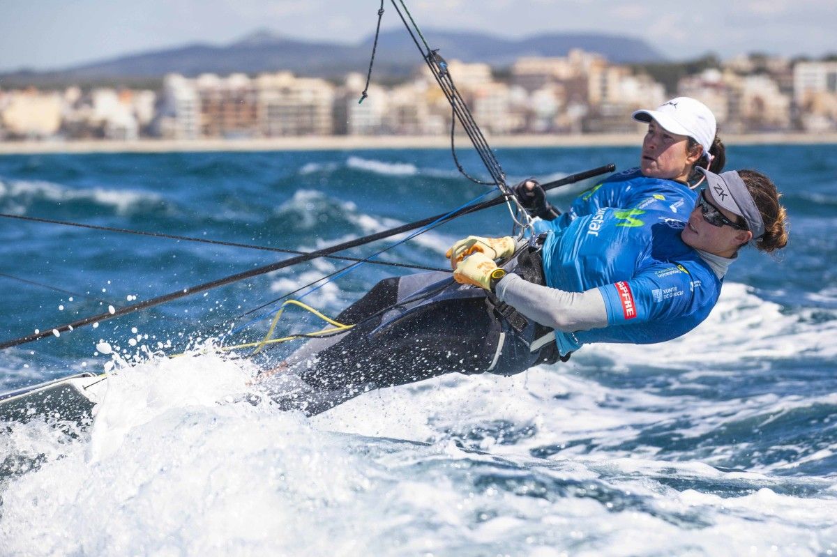 Támara Echegoyen e Berta Betanzos no 49er FX