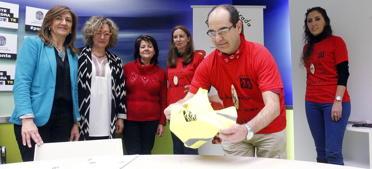 Presentación de la Pontevedrada 2016 en el Concello de Pontevedra