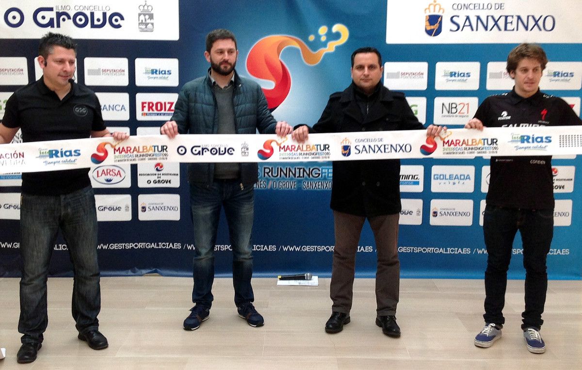 Presentación del Maralbatur Running Fest en Sanxenxo