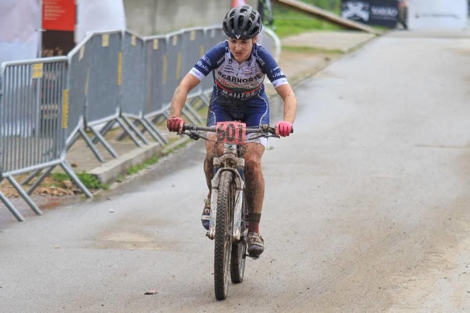 Lucía Vázquez, en una competición reciente