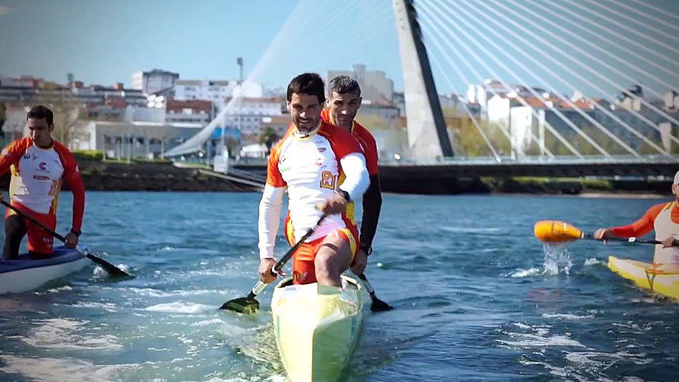 Imaxe do vídeo promocional do Europeo de Piragüismo Maratón