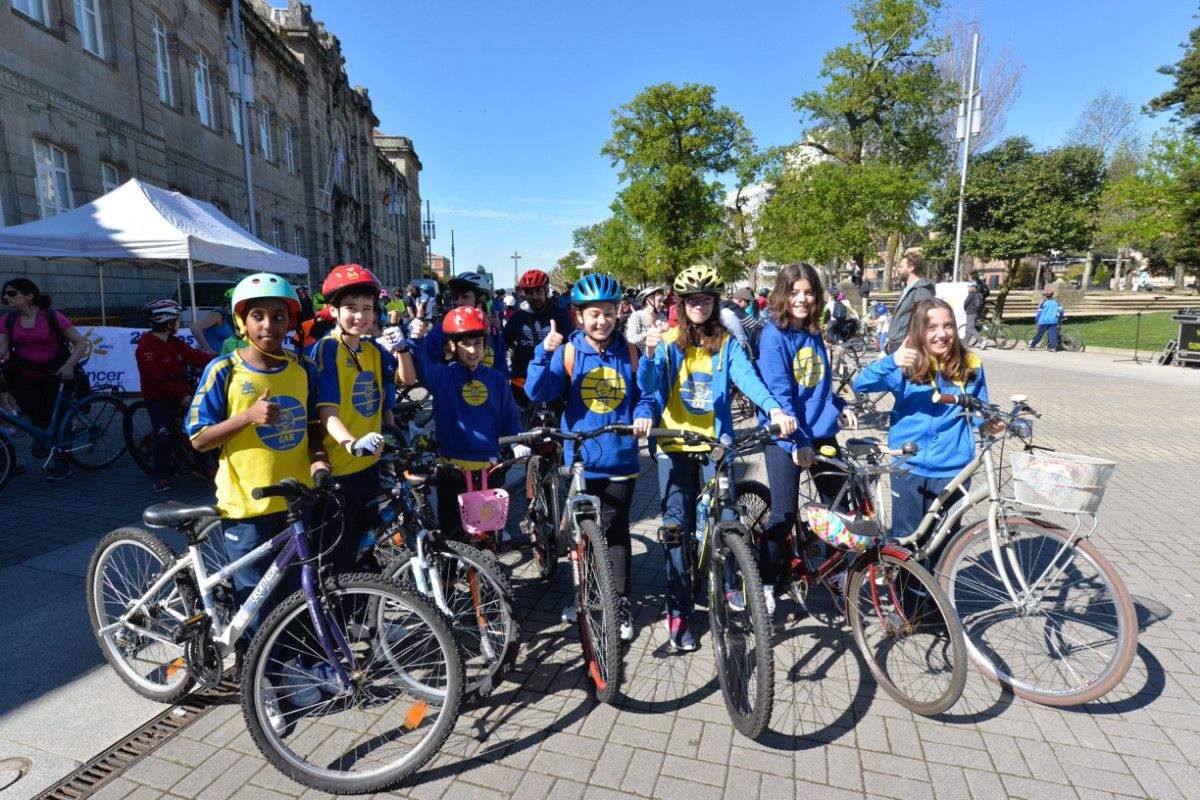 Pedalada 2016 polas rúas de Pontevedra