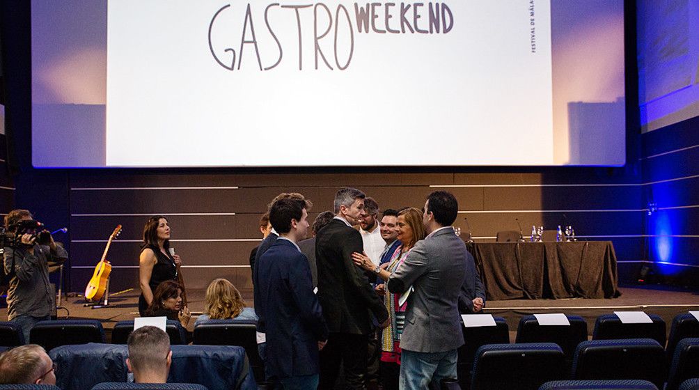Proyección de 'Cociñando no fin do mundo' en el Festival de Cine de Málaga