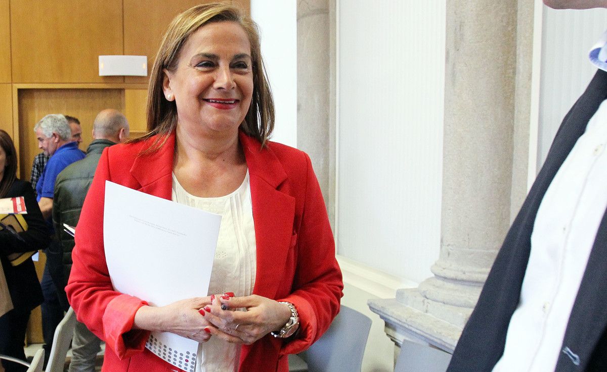 Carmela Silva, presidenta de la Deputación de Pontevedra