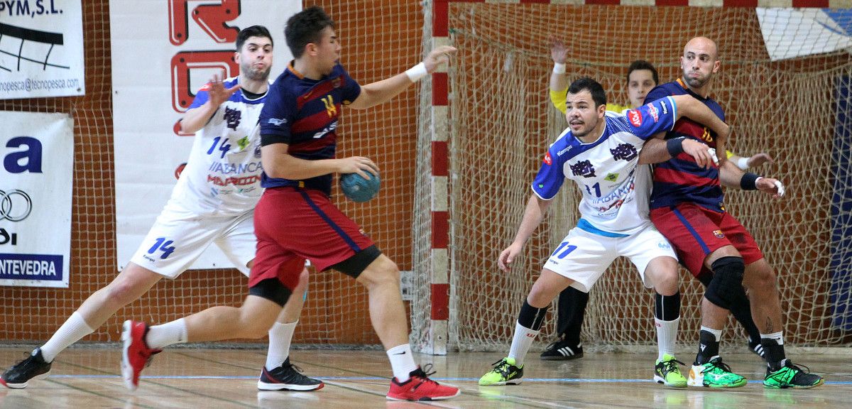 Partido entre Cisne e Barcelona B no CGTD