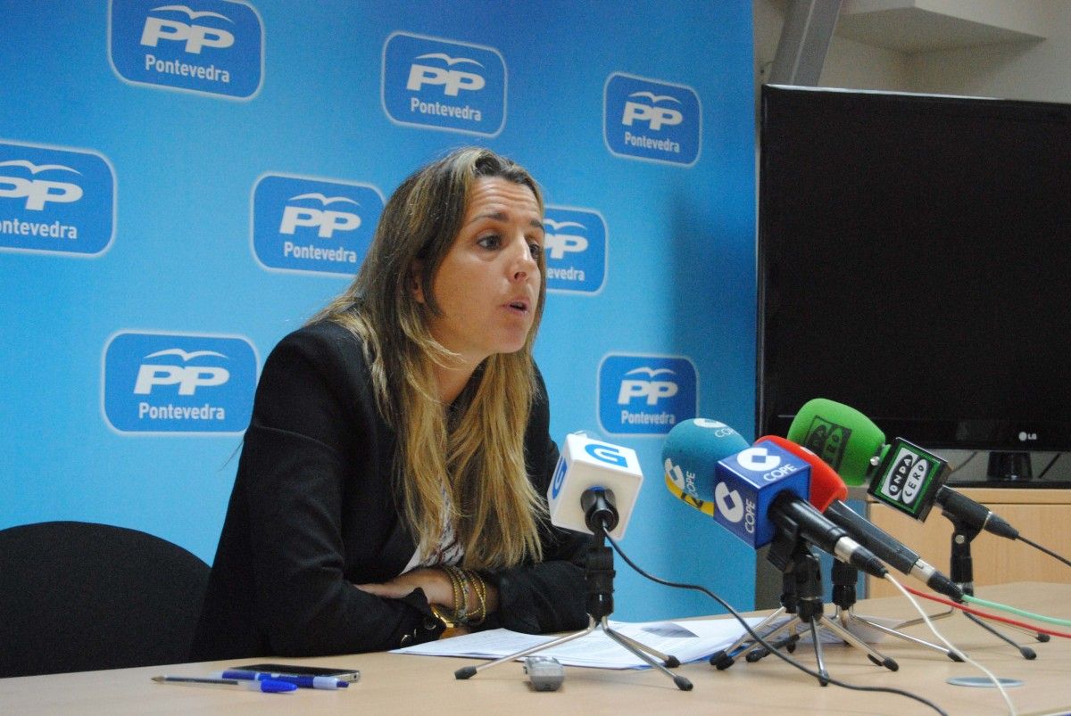 María Biempica, concejala del Partido Popular en Pontevedra