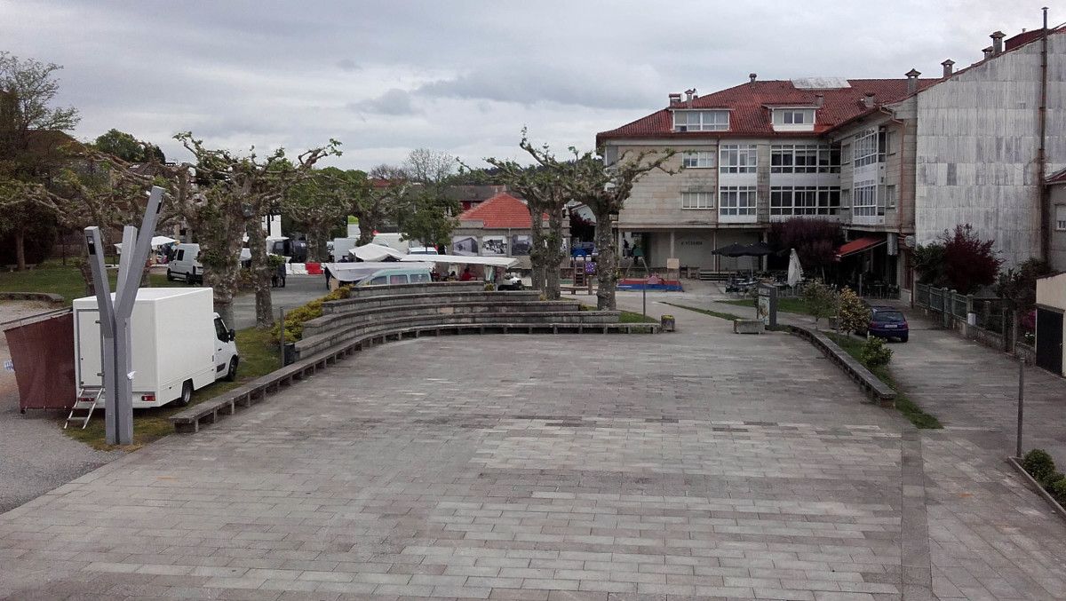Praza da Constitución de Cuntis