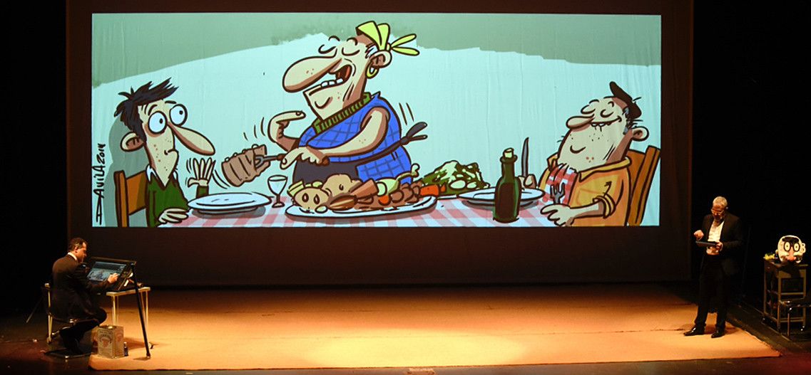 'Menú da Noite' de Carlos Blanco e Luis Davila