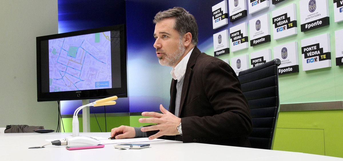 Jacobo Moreira presenta a súa proposta de reordenación do tráfico