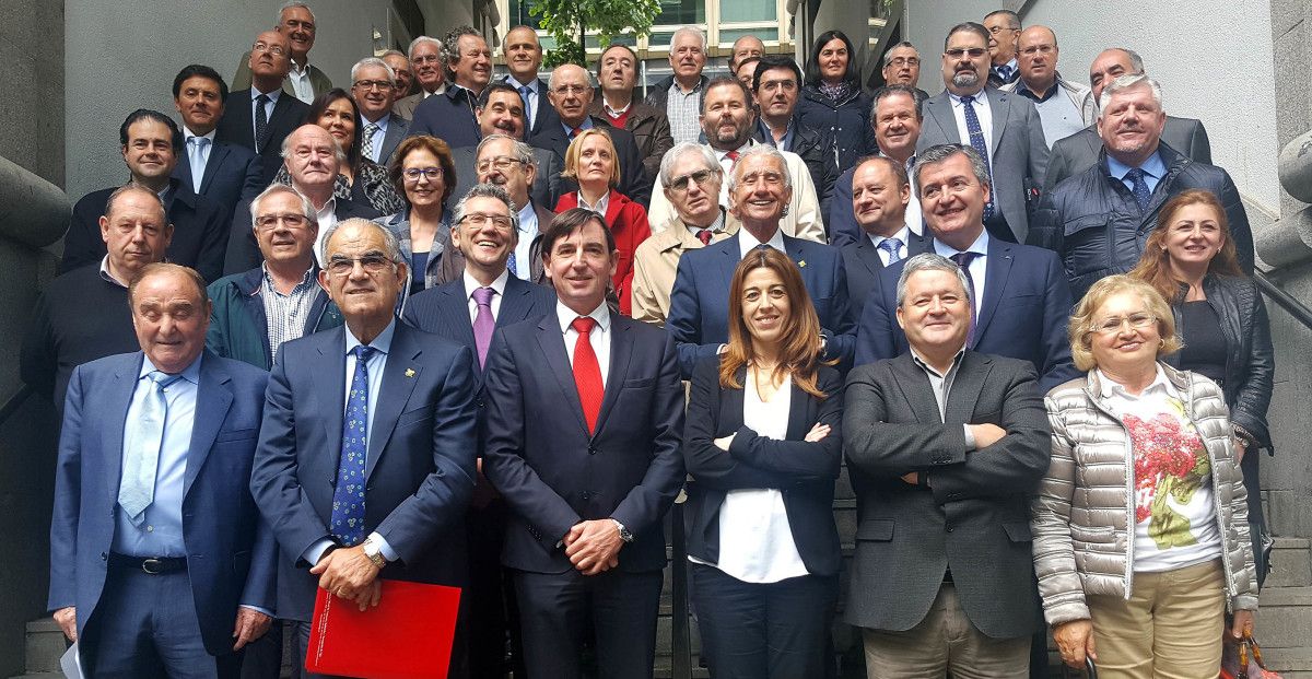 Integrantes do novo Pleno da Cámara de Comercio de Pontevedra, Vigo e Vilagarcía