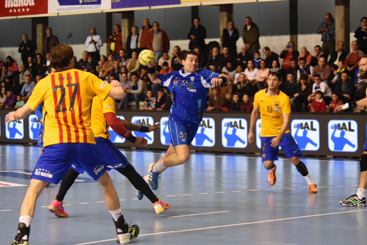 Partido entre Teucro y Barcelona en el Municipal de la temporada 2015/2016