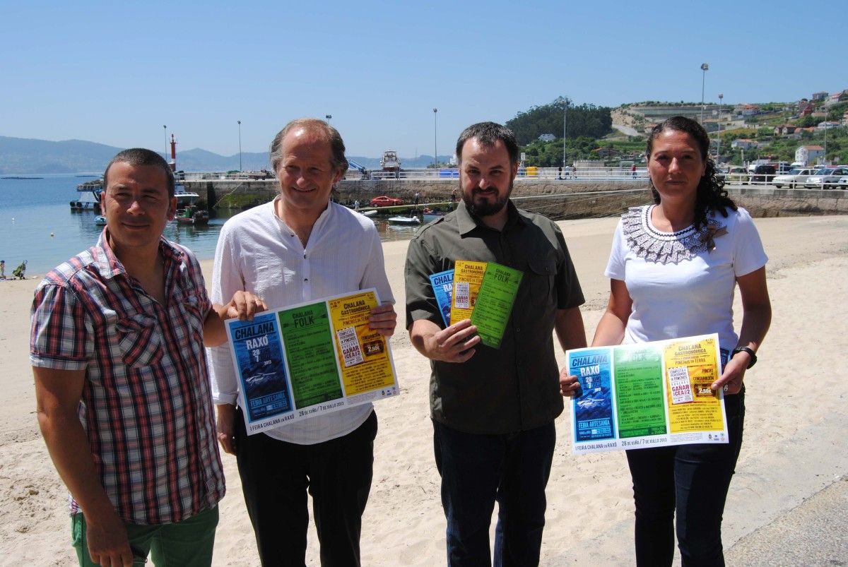 Presentación de la feria Chalana que se organizará del 28 de junio al 7 de julio en Raxó