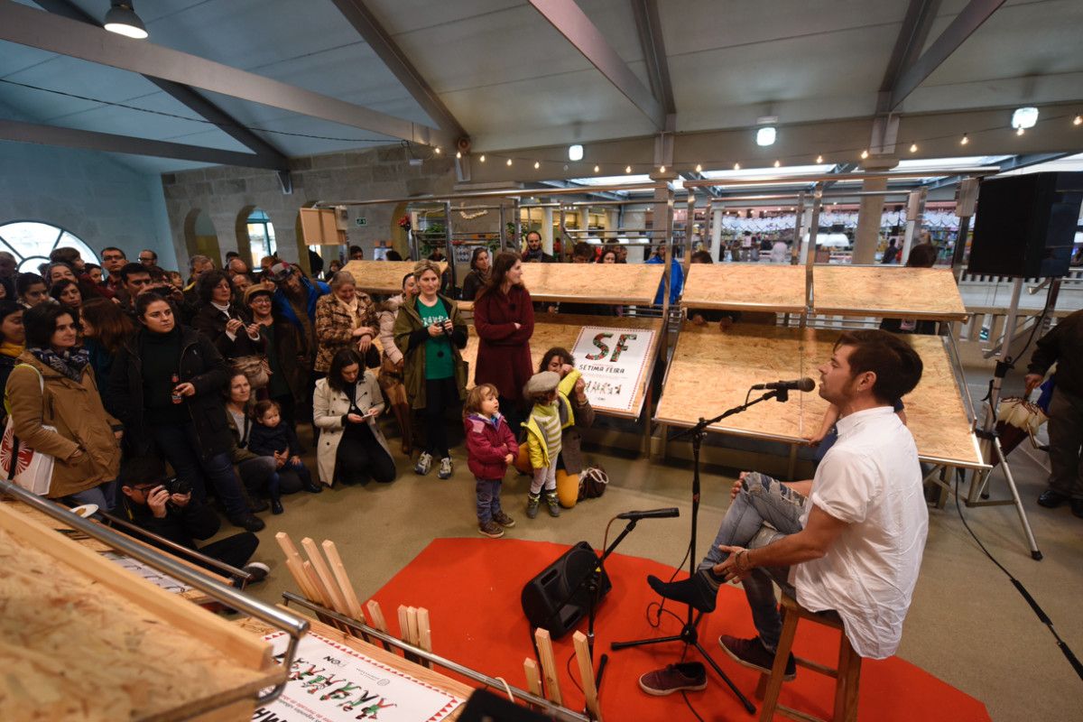 Concerto de Davide Salvado no Galegote Rock 2016 no mercado municipal