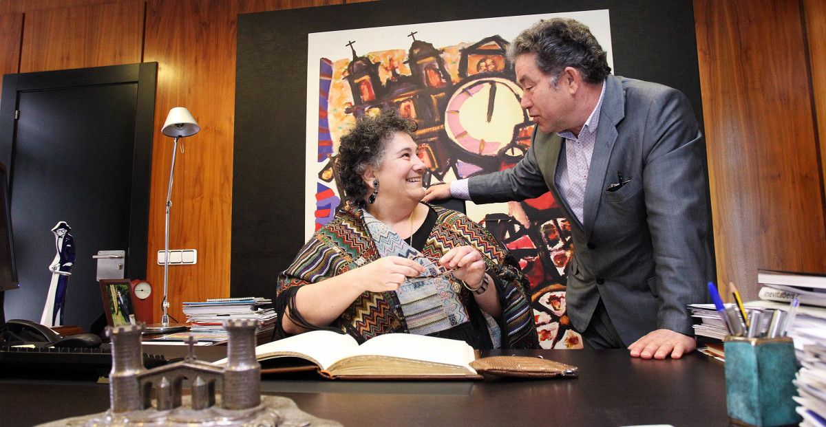 Visita institucional da Valedora do Pobo ao Concello de Pontevedra