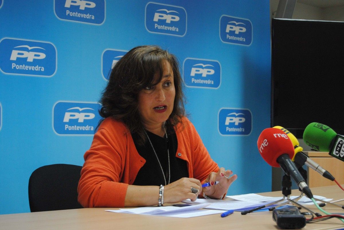 María José Rodríguez Teso, concejala del Partido Popular en Pontevedra