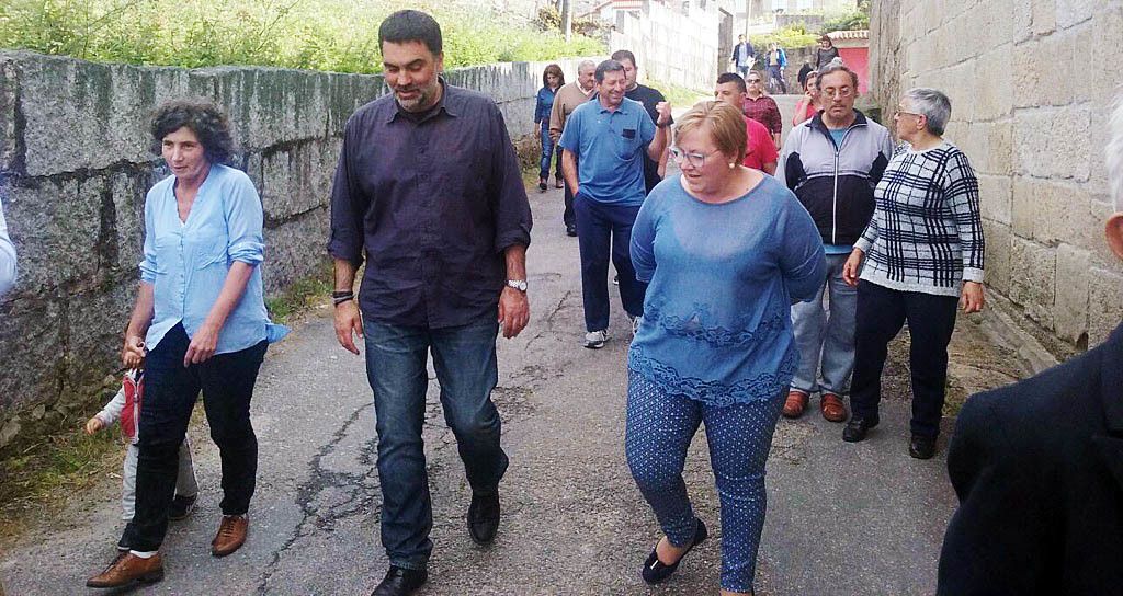 Visita de Demetrio Gómez a Lourizán