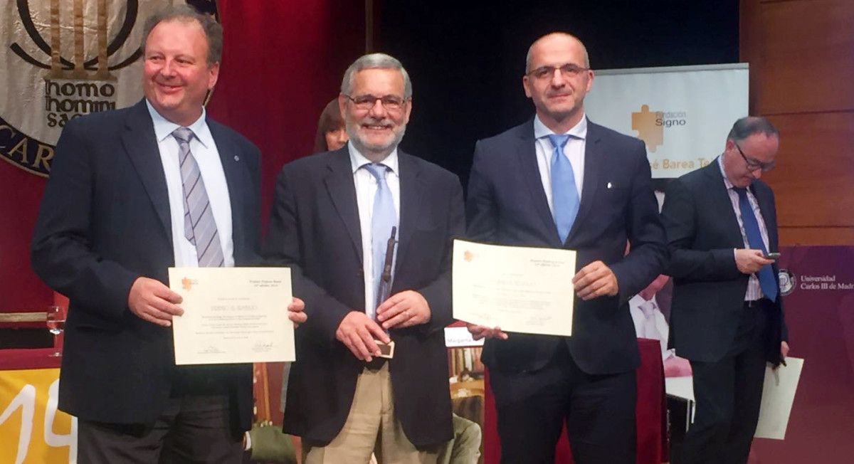 Entrega del Premio Profesor Barea 2016