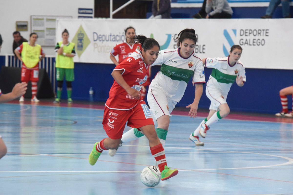Partido entre Poio Pescamar e Elche na Seca