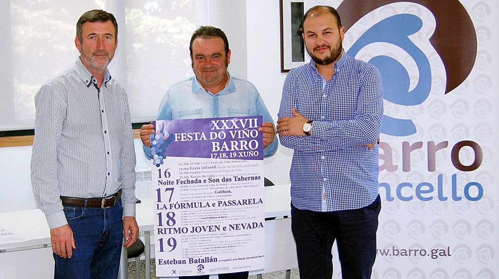 Presentación del programa de la Festa do Viño de Barro