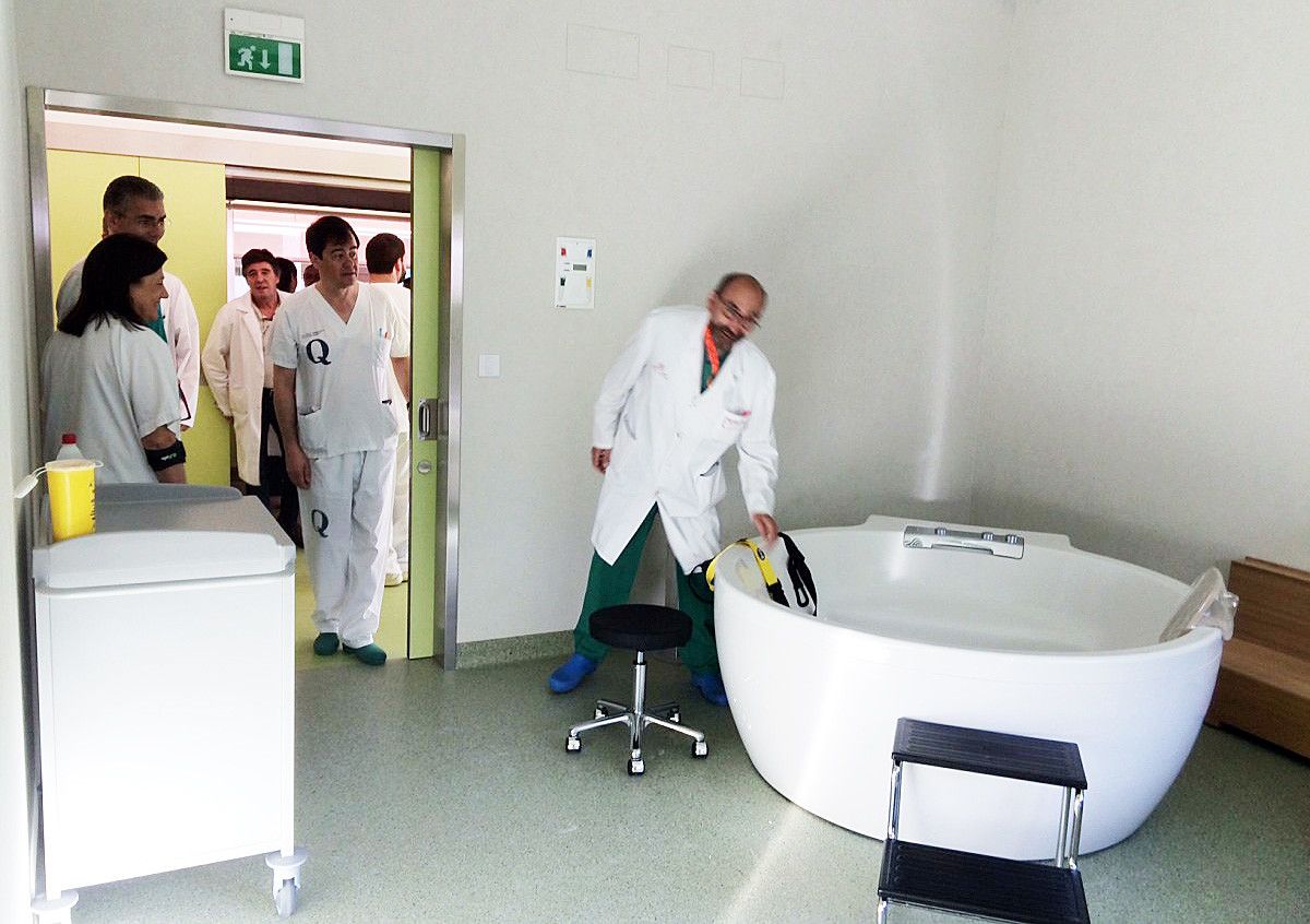 Nueva área obstétrica del Hospital del Salnés