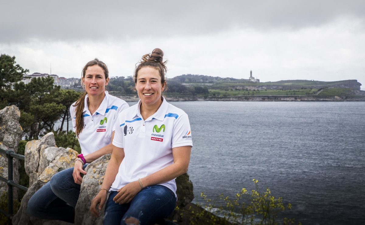 Berta Betanzos e Támara Echegoyen en Weymouth