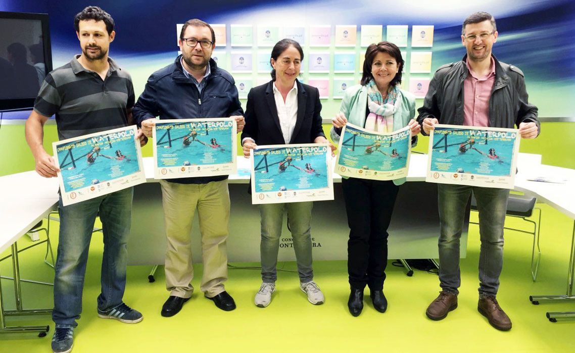 Presentación do campionato galego de waterpolo alevín mixto