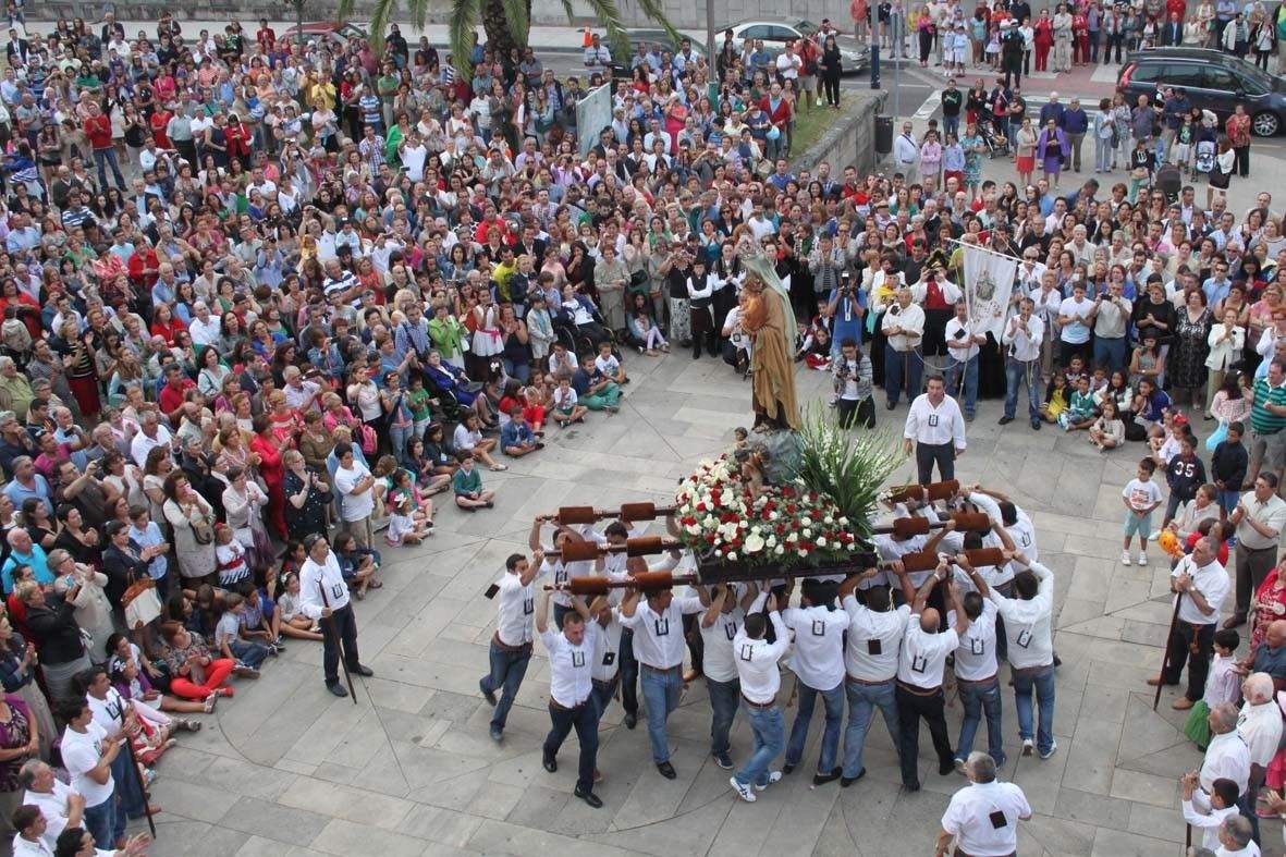 Procesión da Virxe do Carme en Marín
