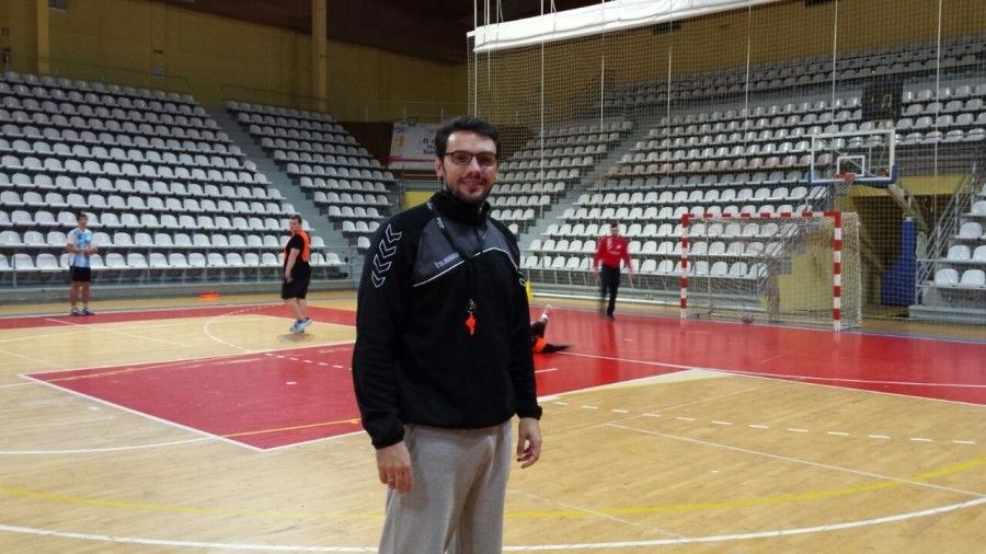 Javier Fernández 'Jabato', na súa etapa como adestrado do Octavio