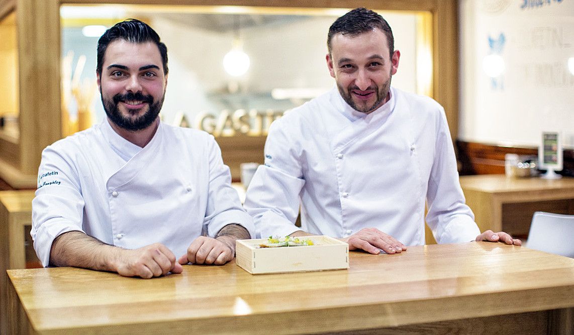 Os cociñeiros do Cafetín, Rubén González e Sergio Orge