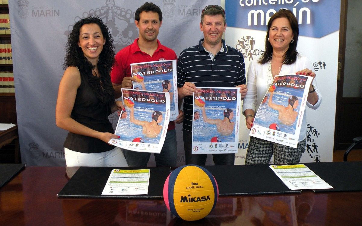 Presentación do Campionato Galego Cadete de Waterpolo en Marín