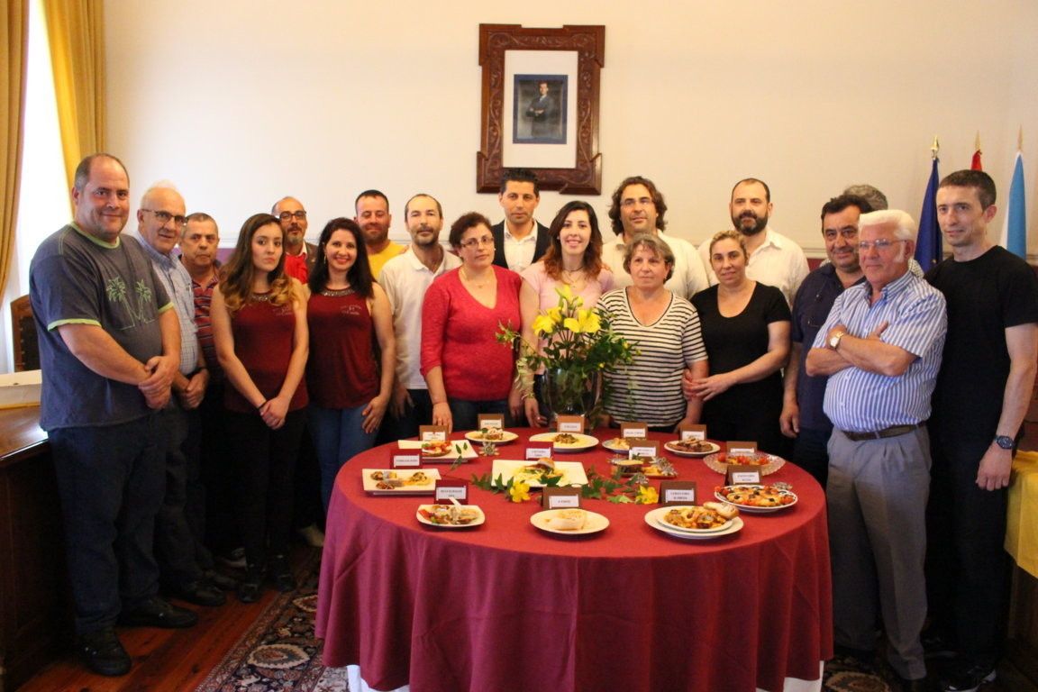 Participantes en el Caldelas Tapas