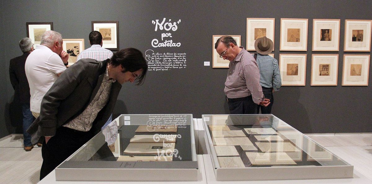 Exposición "Meu Pontevedra" sobre Castelao en el Sexto Edificio del Museo