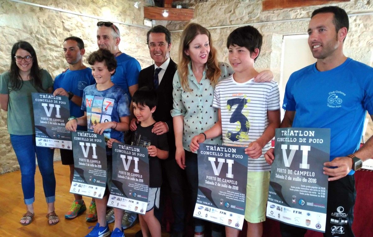 Presentación do VI Tríatlon Concello de Poio