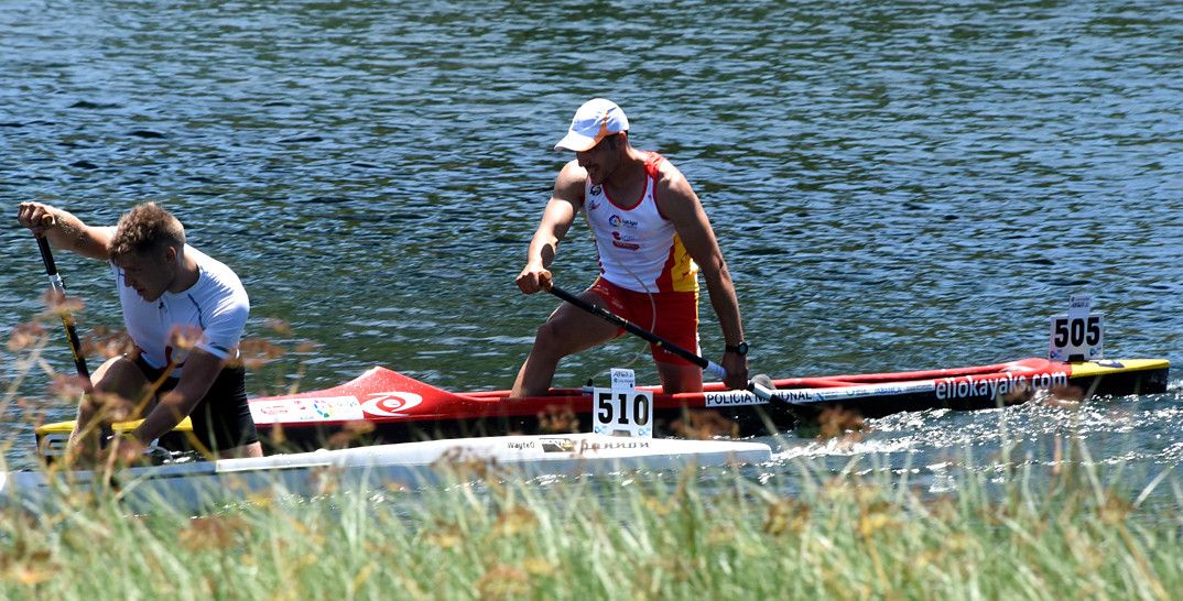 Xornada de sábado no Europeo de Piragüismo Maratón