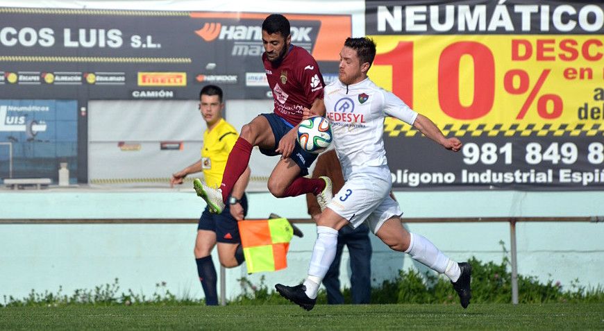 Suso, nun partido entre Boiro e Pontevedra