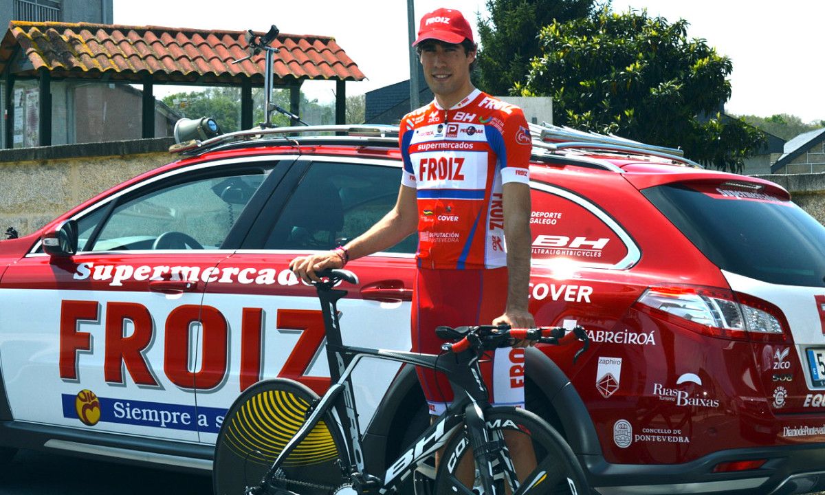 Martín Bouzas, ciclista do Froiz