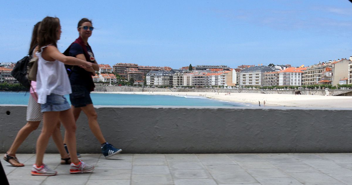 Paseo de la playa de Silgar