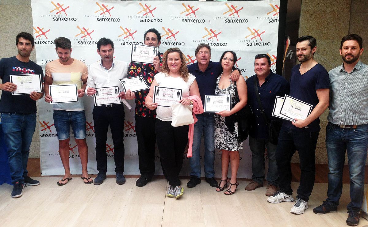 Gañadores do Sanxenxo Degusta Tapas e Drink