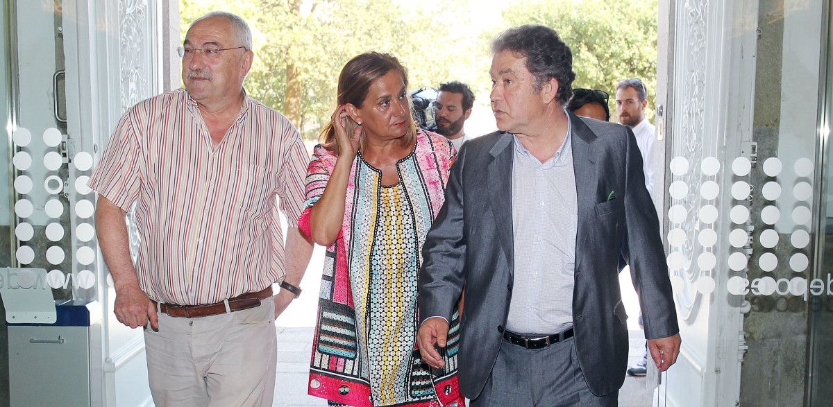 Sinatura de dous convenios entre a Deputación e o Concello de Pontevedra