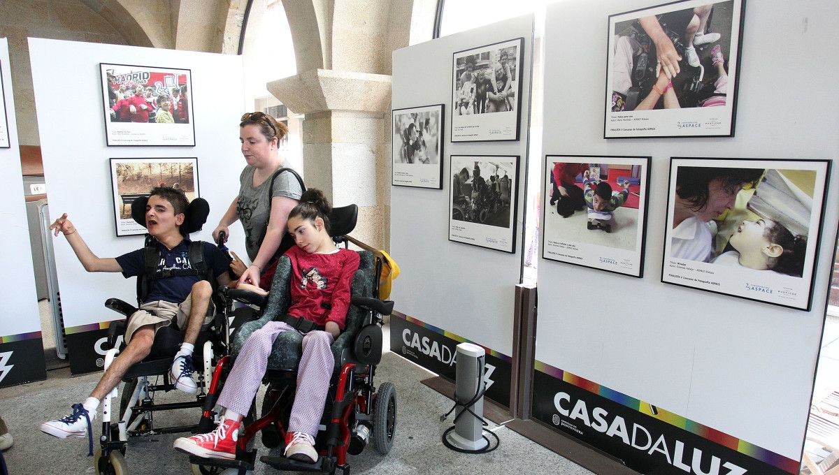Exposición Itinerante do V Concurso de Fotografía Aspace na Casa da Luz